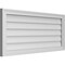 Ekena Millwork Vertical Surface Mount PVC Gable Vnt: Non-Functional, w/2"W x 1-1/2"H, Brickmould Frame, 40"W x 18"H GVPVE40X1802SN - alternate 5